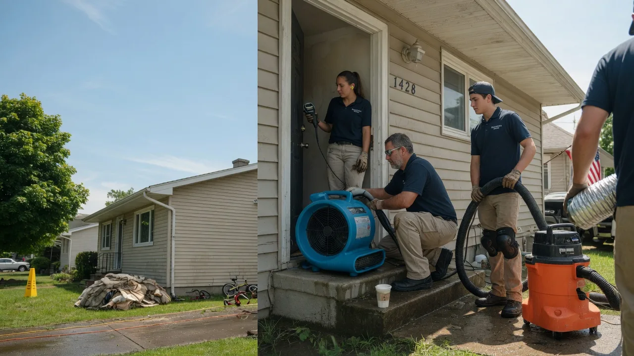 Water Damage Restoration in North Lawrence, OH near me